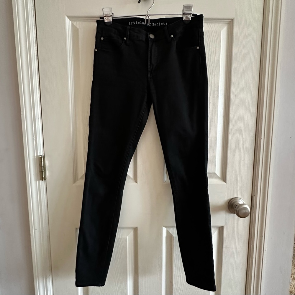 Articles of Society. Black skinny jeans